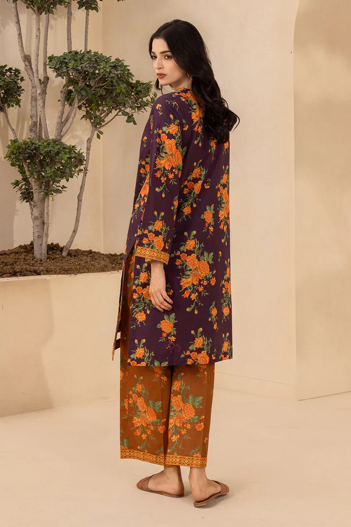 Zellbury | Unstitched 2 Pc Digital Embroidered Lawn