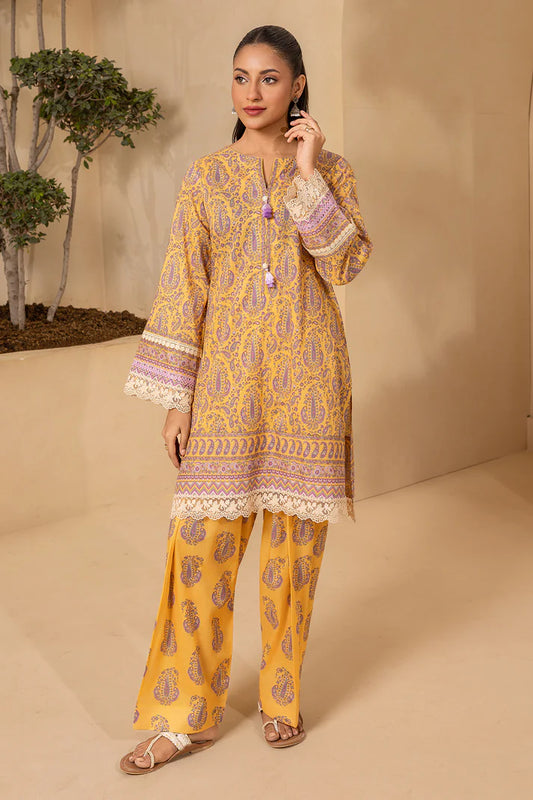 Zellbury | Unstitch 2 Pc Digital Printed Lawn