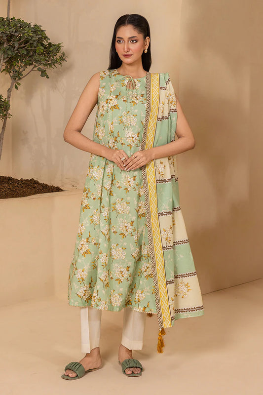 Zellbury | Unstitch 2 PC Digital Printed Lawn