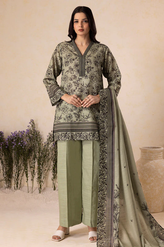 Zellbury | Unstitched 3 Pc Printed Printed Khaddar Collection