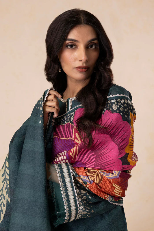 Zellbury | Unstitched 3 Pc Digital Printed Karandi Collection