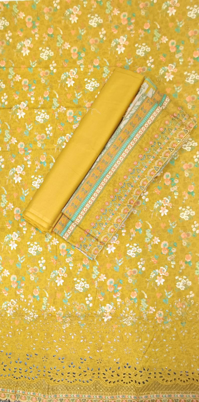 Bin Saeed | Unstitched Embroidered Lawn In Sale