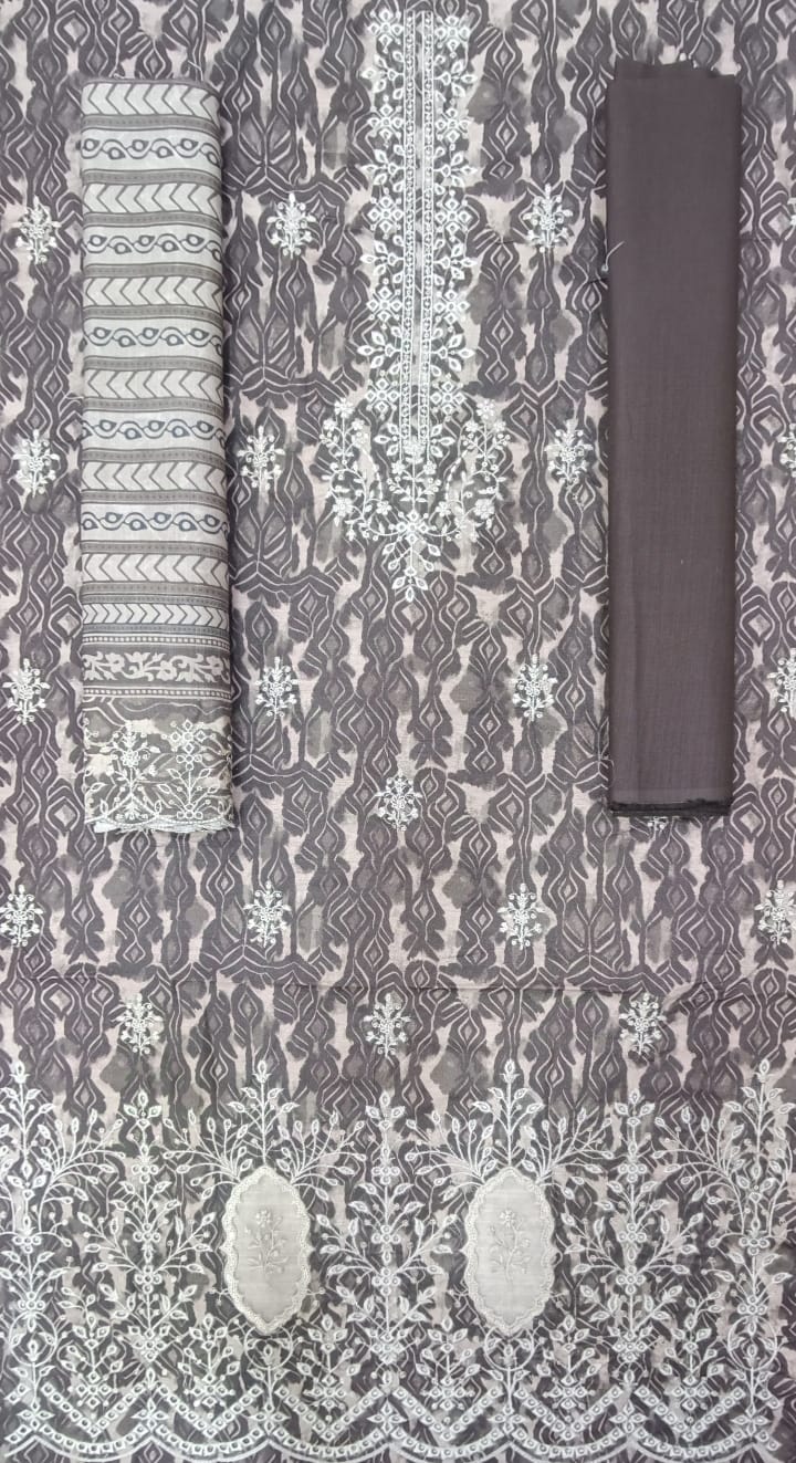 Riwayat | Unstitched 3pc Embroidered Khaddar Collection