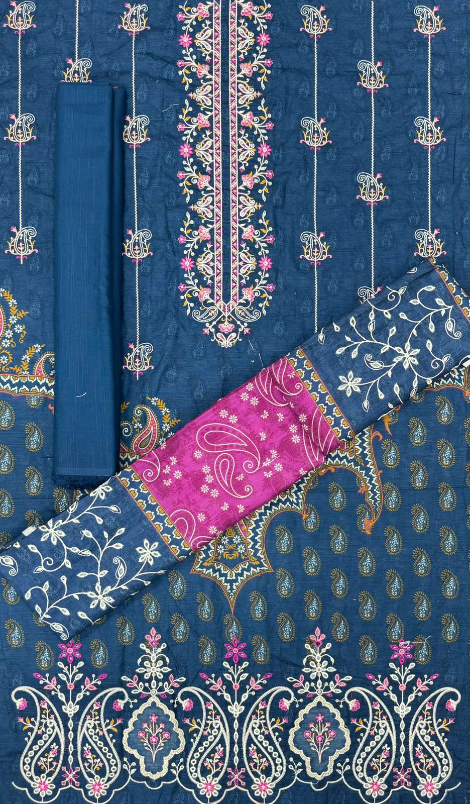 Riwayat | Unstitched 3pc Embroidered Khaddar Collection