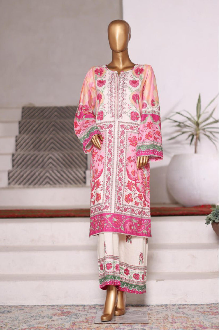 Bin Saeed | Printed Cotton Co-ords Stitched Collection – 2PCS