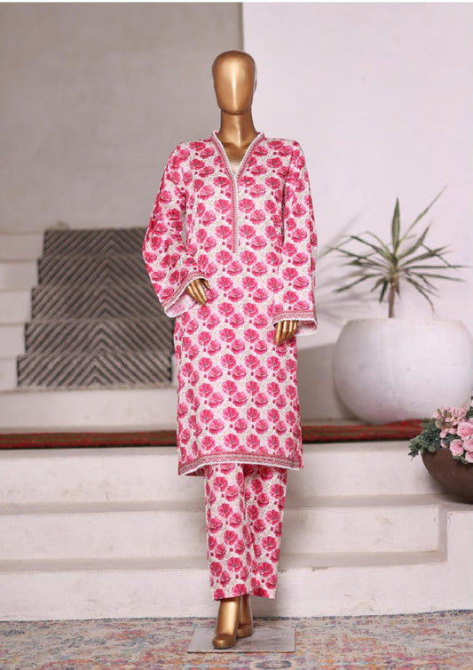Bin Saeed | Printed Cotton Co-ords Stitched Collection – 2PCS