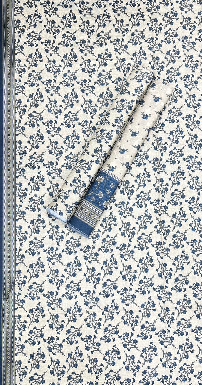 Bin Saeed | 3pc Unstitched Printed Khaddar Collection