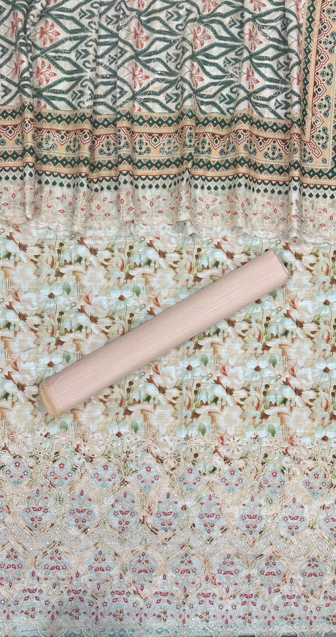 Riwayat | Unstitched 3pc Embroidered Khaddar Collection