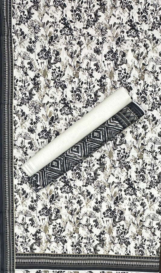 Bin Saeed | Unstitched 3 Pc Printed Cotton