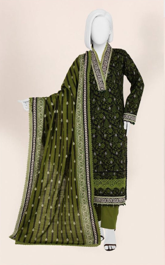 J. Panjnad | Unstitched 3 Pc Printed Khaddar Collection