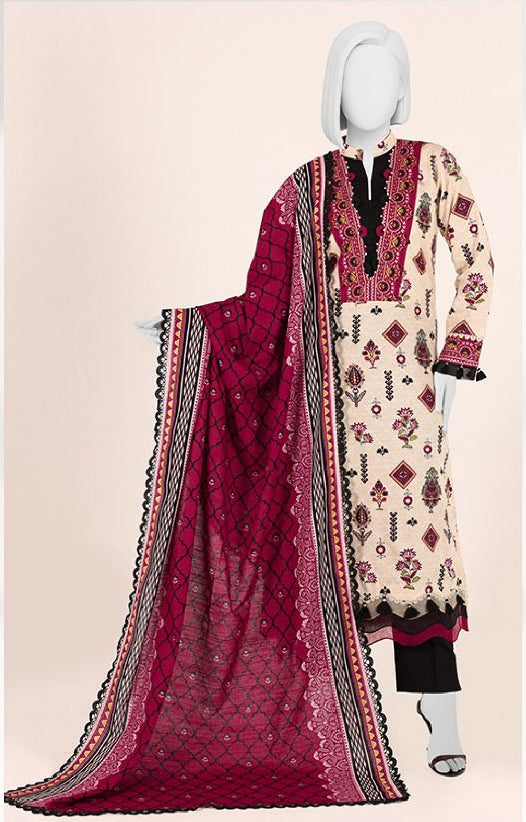 J.Panjnad | Unstitched 3 Pc Printed Khaddar Collection