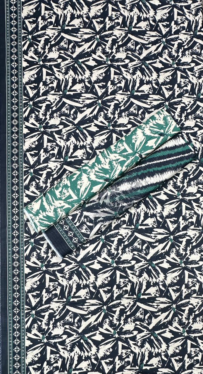 Bin Saeed | 3pc Unstitched Printed Khaddar Collection