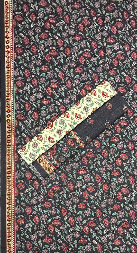 Bin Saeed | Unstitched 3PC Printed Khaddar Collection