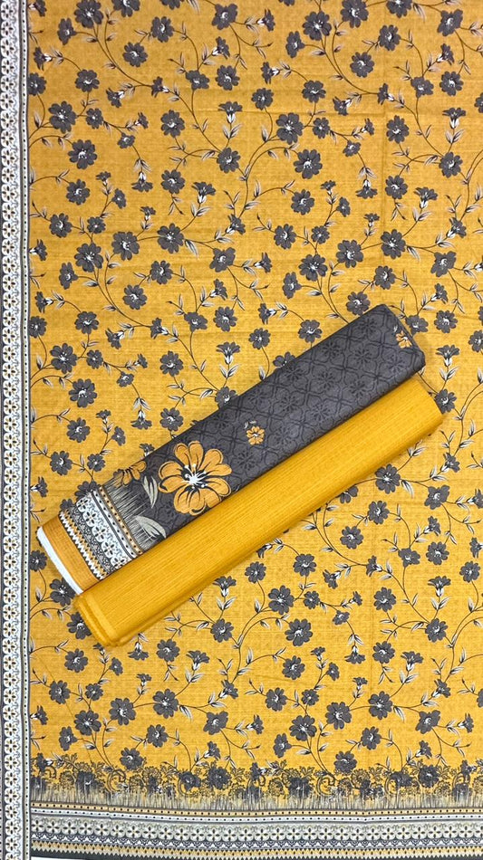Bin Saeed | Unstitched 3PC Printed Khaddar Collection