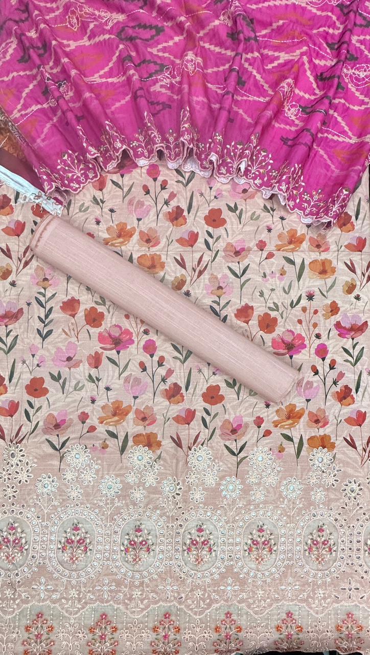 Riwayat | Unstitched 3pc Embroidered Khaddar Collection