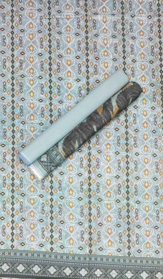 RIWAYAT | Unstitched Printed Cotton 3PC Collection