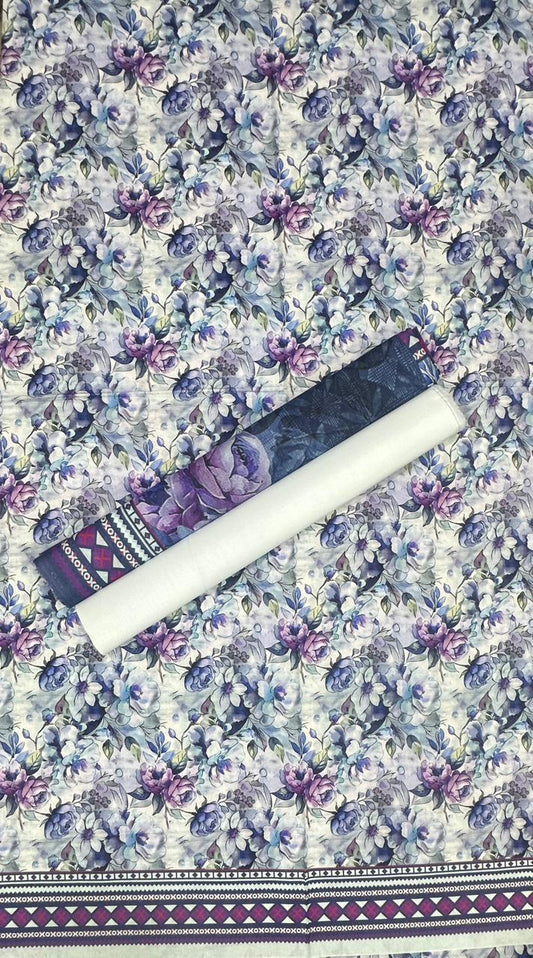 RIWAYAT | Unstitched Printed Cotton 3PC Collection