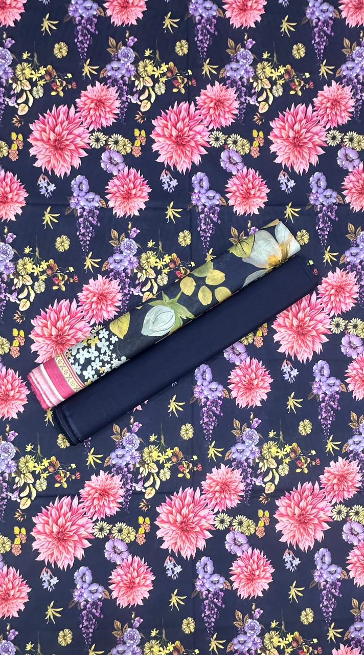 RIWAYAT | Unstitched Printed Cotton 3PC Collection