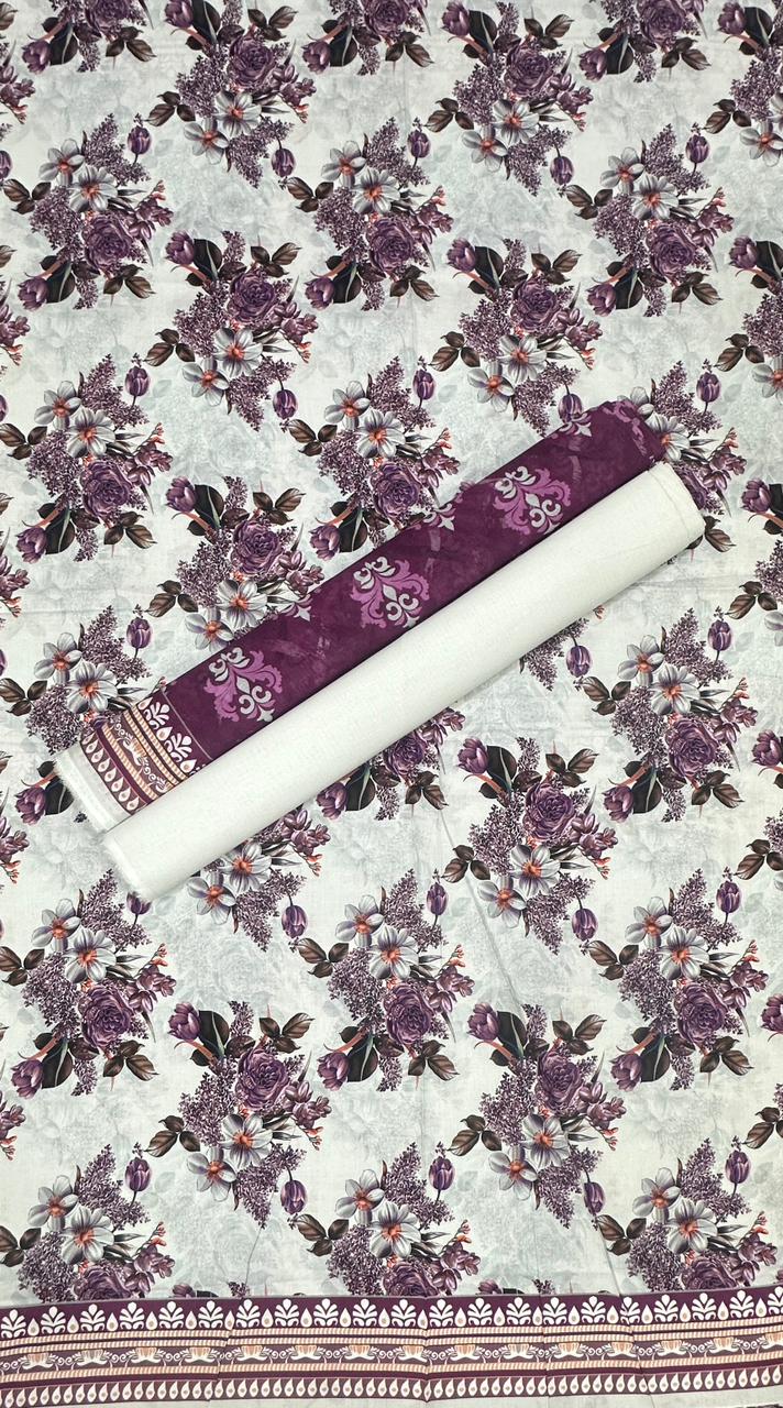 RIWAYAT | Unstitched Printed Cotton 3PC Collection