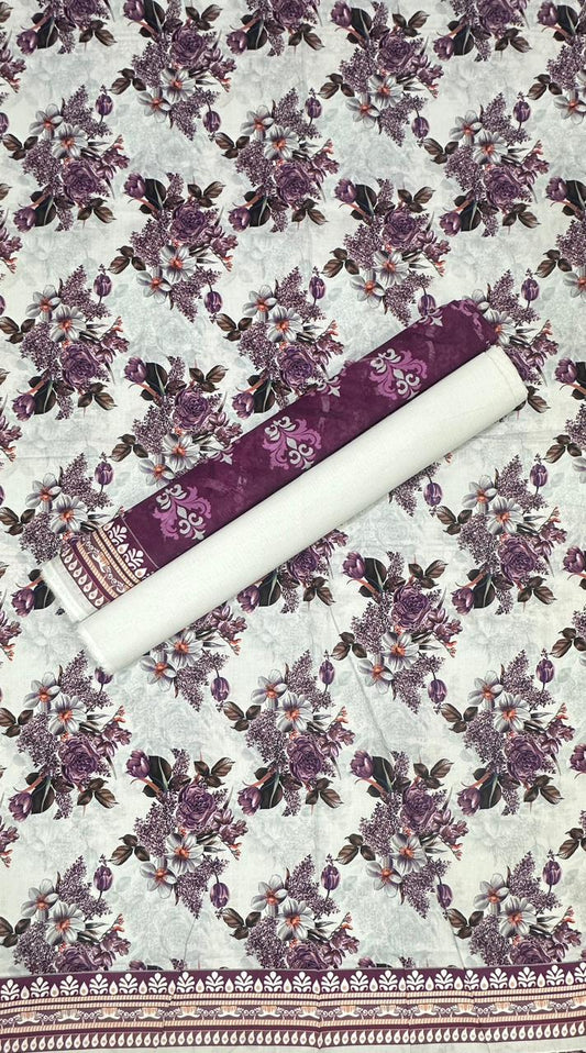 RIWAYAT | Unstitched Printed Cotton 3PC Collection