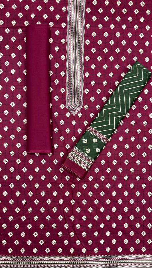 Bin Saeed | Unstitched 3PC Printed Khaddar Collection