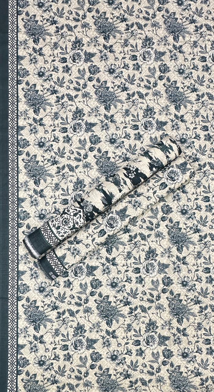 Bin Saeed | 3pc Unstitched Printed Khaddar Collection