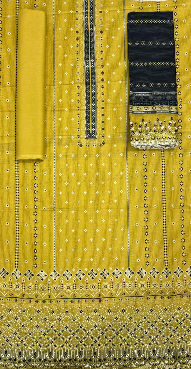 Bin Saeed | Unstitched 3pc Embroidered Lawn Collection