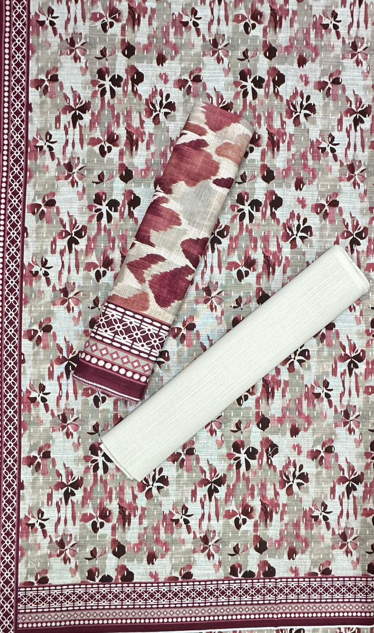 Bin Saeed | Unstitched 3PC Printed Khaddar Collection