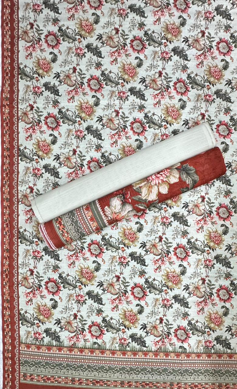 Bin Saeed | Unstitched 3PC Printed Khaddar Collection