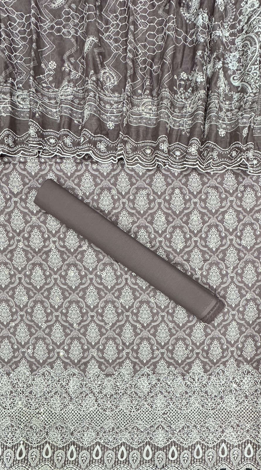 Bin Saeed| Unstitched 3PC Embroidered Cotton Collection