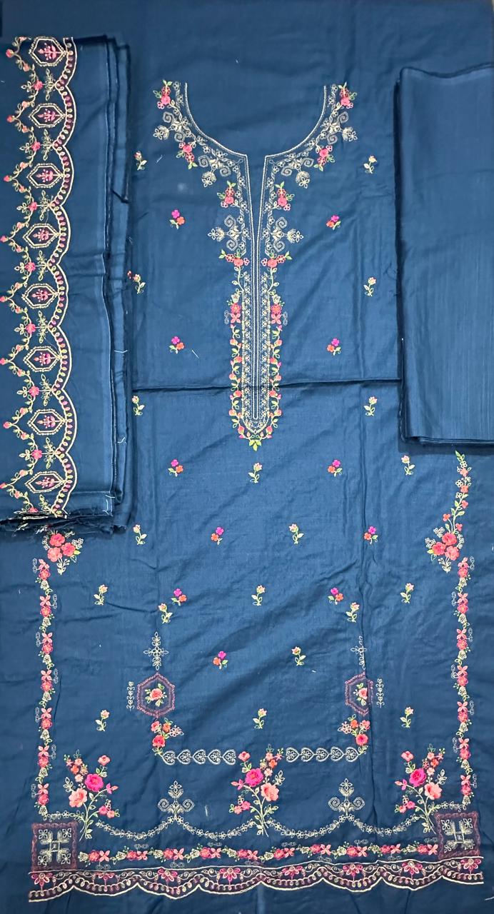 Bin Saeed | Unstitched 3pc Embroidered Khaddar Collection