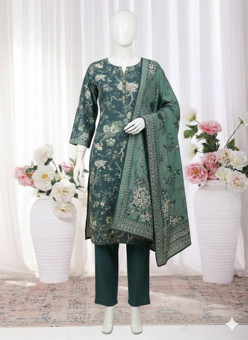 BIN SAEED | Stitch 3 Pc Printed Khaddar Collection