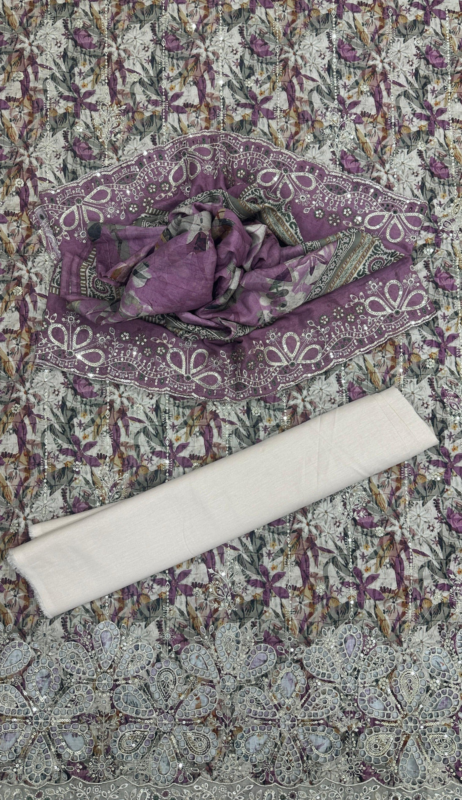 Bin Saeed | Unstitch 3 Pc Embroidered Lawn Collection