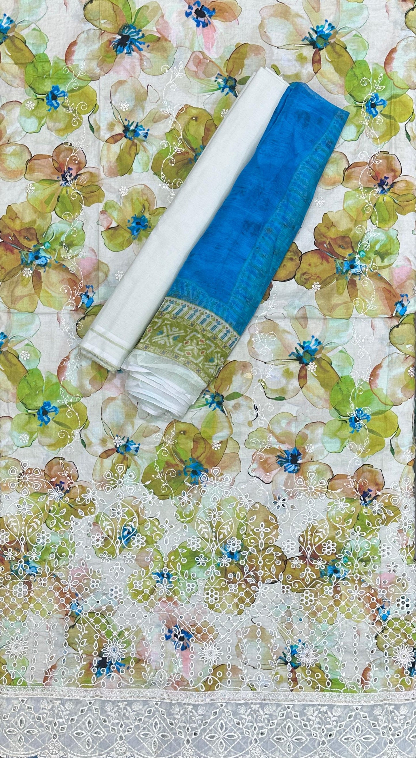 Riwayat | Unstitched 3pc Embroidered Lawn Collection