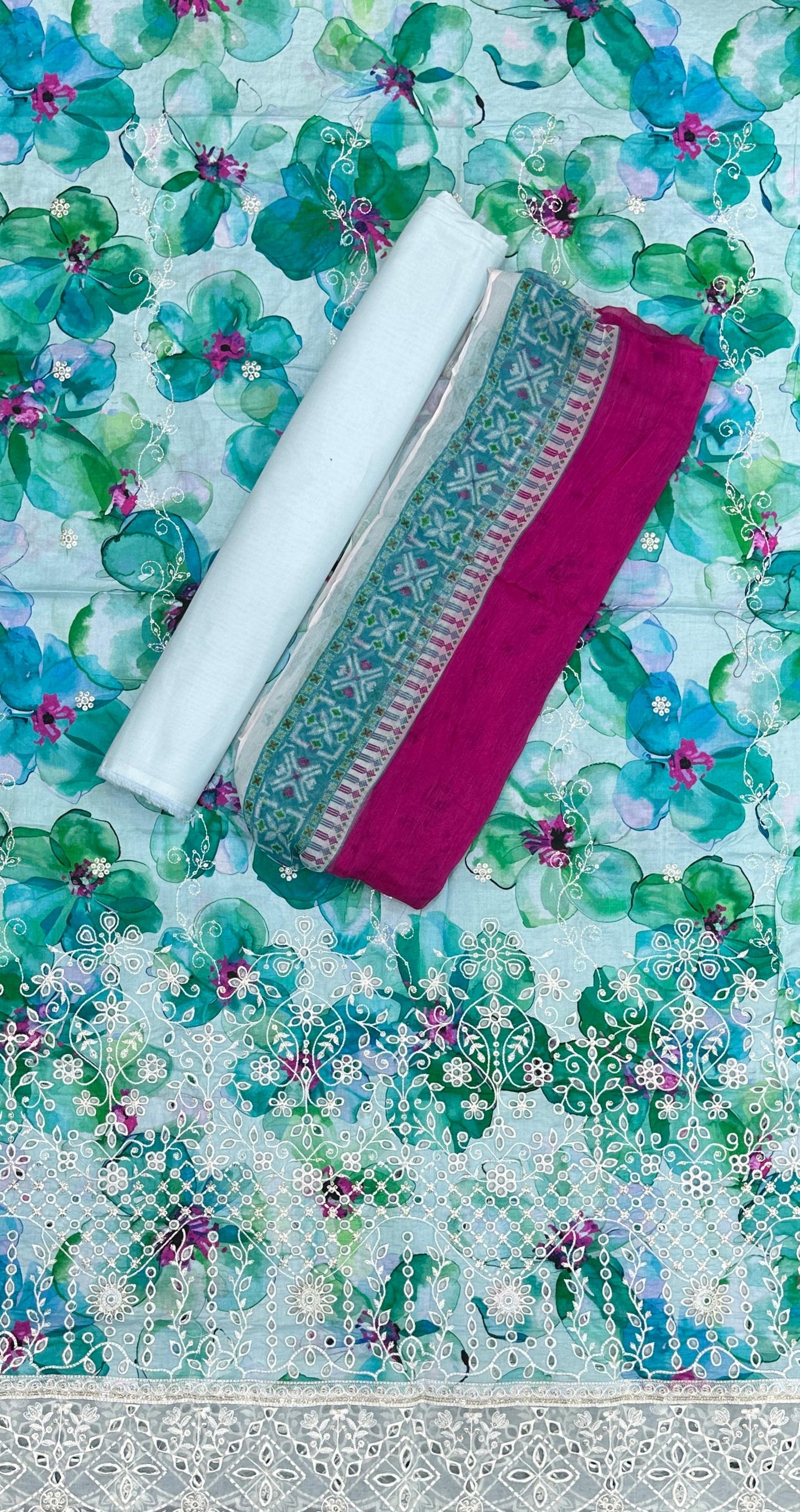 Riwayat | Unstitched 3pc Embroidered Lawn Collection