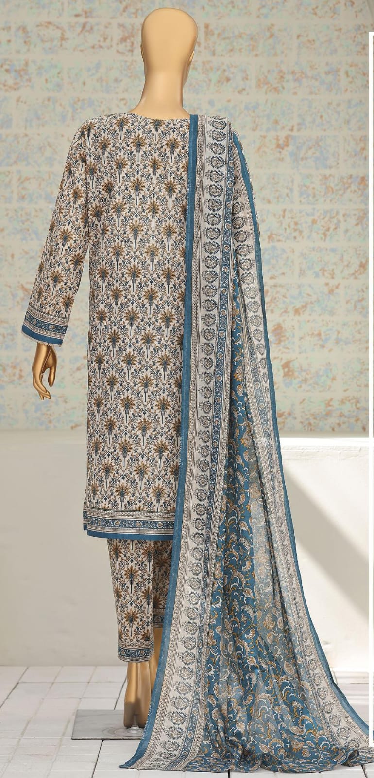 HZ | Unstitch 3 Pc Airjet Printed Lawn Collection