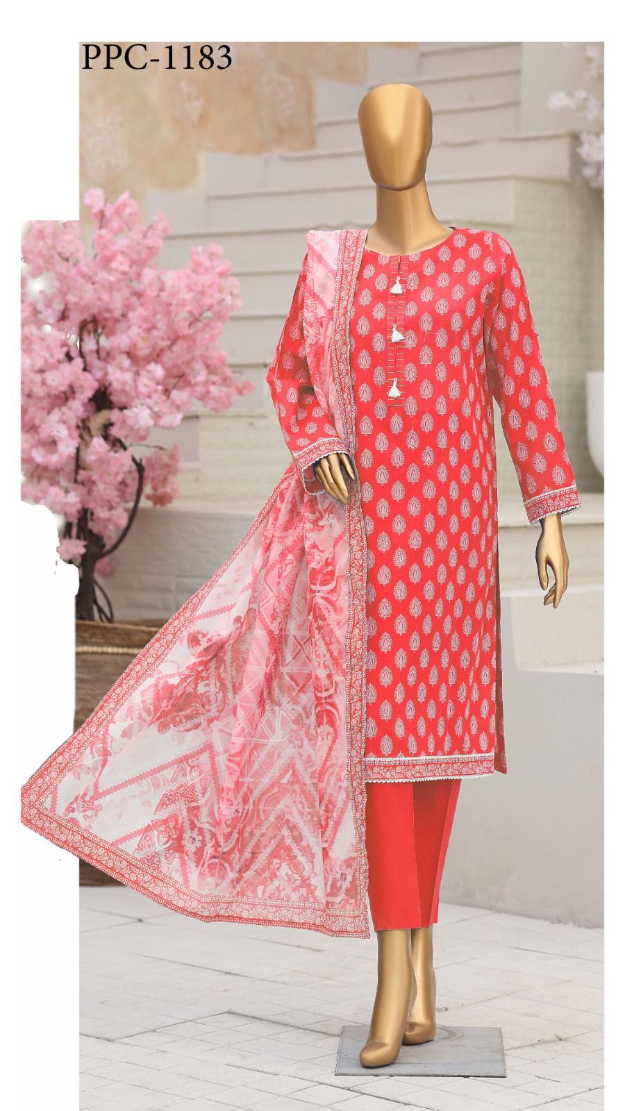 HZ by Platinum | Unstitch 3 Pc Digital Printed Lawn