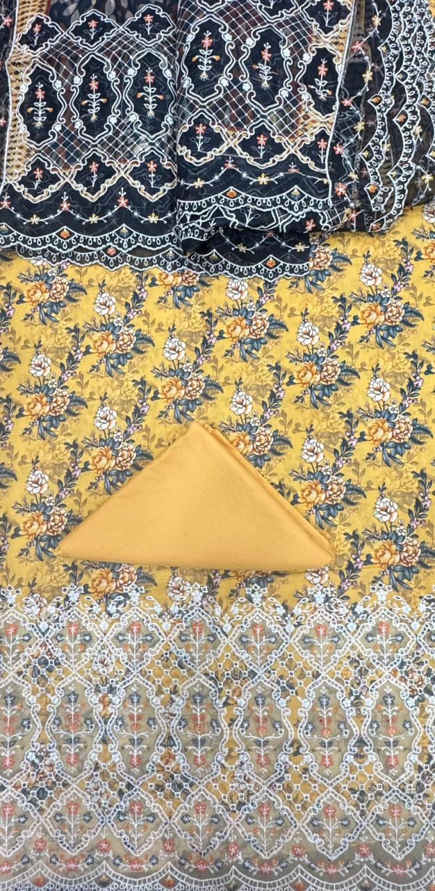 Riwayat | Unstitched 3 Pc Embroidered Lawn Collection