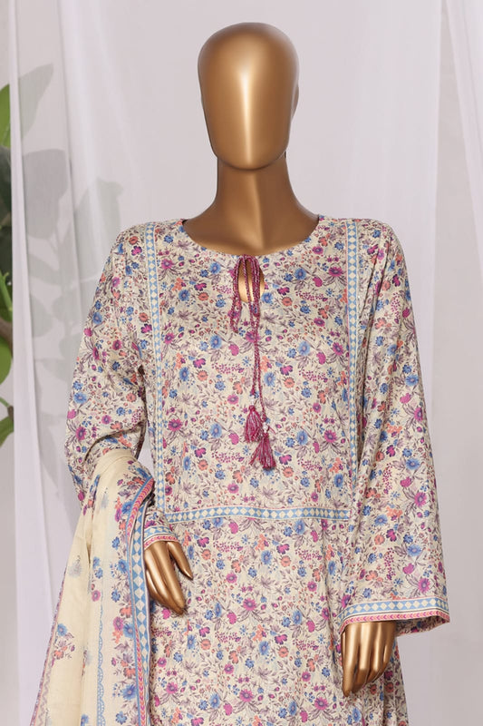 Bin Saeed | Stitch 3 Pc Printed Lawn Frock Collection