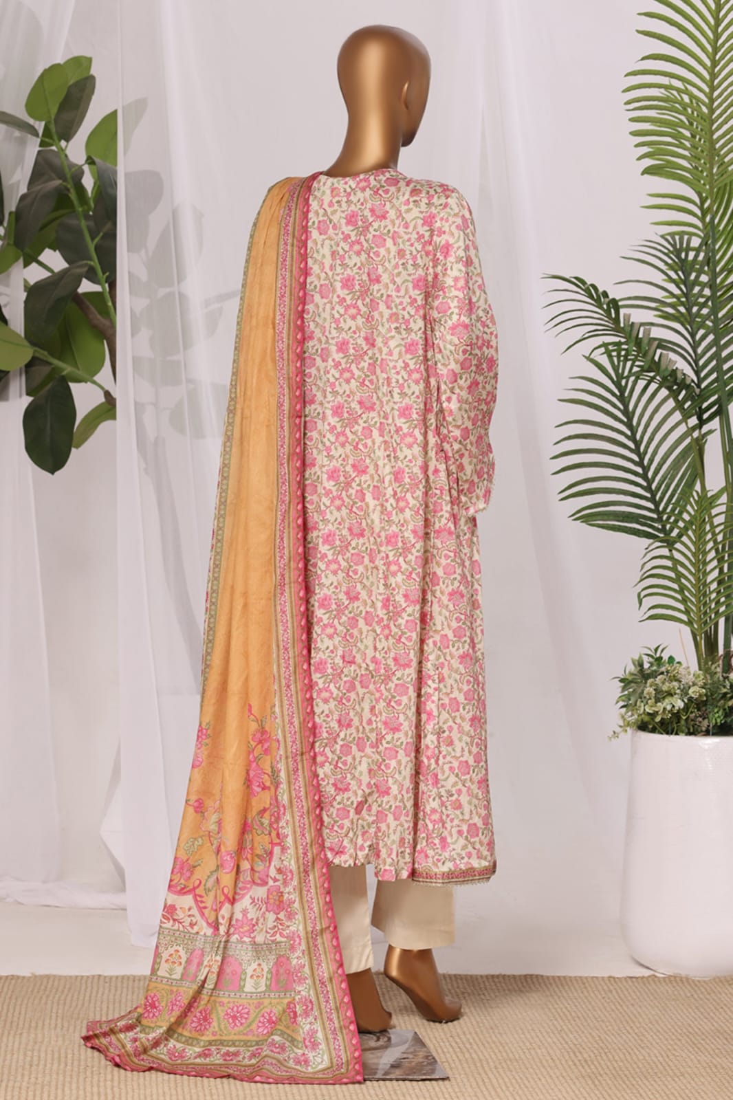 Bin Saeed | Stitch 3 Pc Printed Lawn Frock Collection