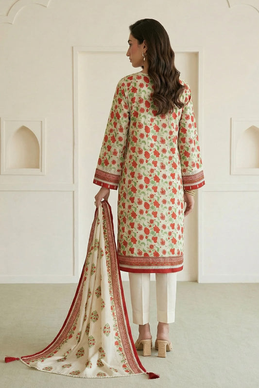 ZELLBURY | Unstitched 3 Pc Printed Lawn Collection