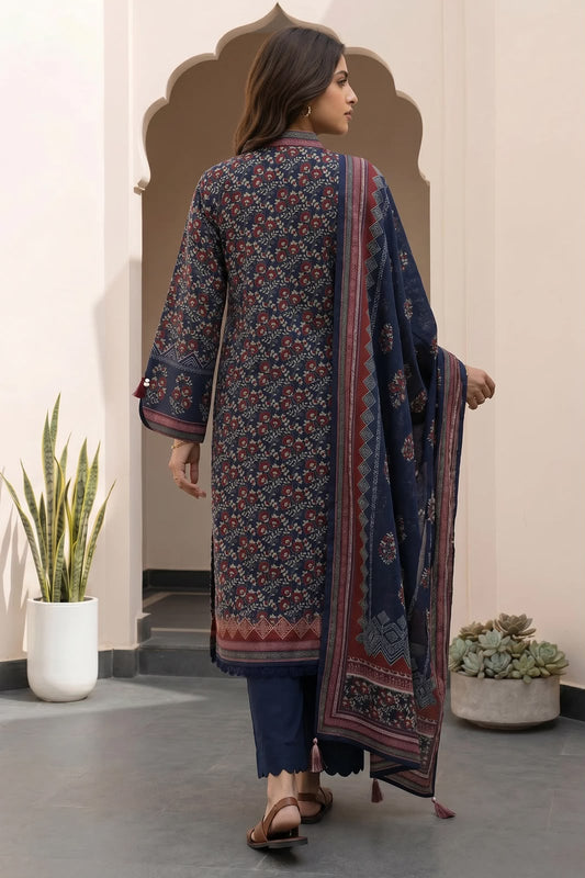 ZELLBURY | Unstitched 3 Pc Printed Lawn Collection