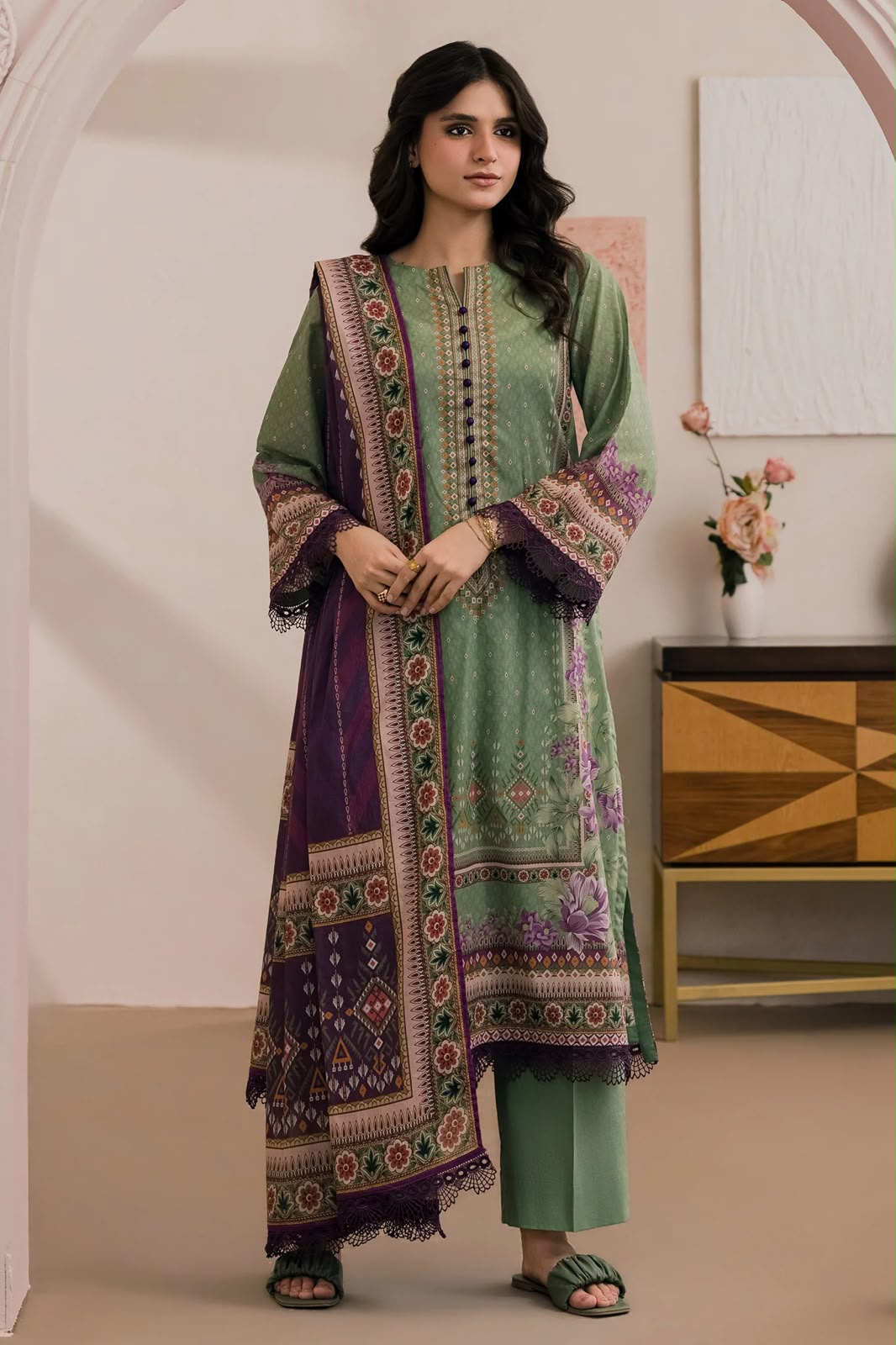 ZELLBURY | Unstitched 3 Pc Printed Lawn Collection