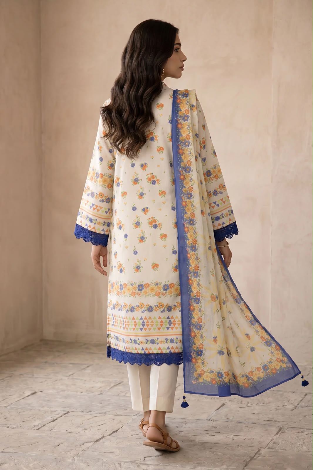 ZELLBURY | Unstitched 3 Pc Printed Lawn Collection