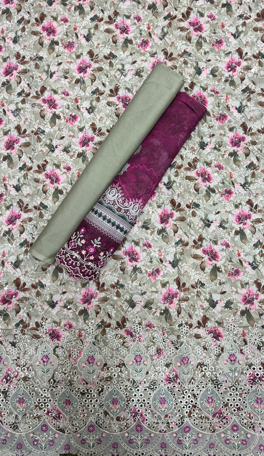 BIN SAEED | Unstitched Embroidered 3 Pc Lawn Collection