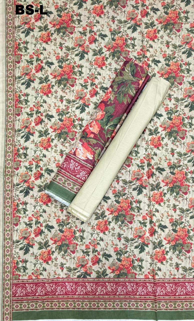 Bin Saeed | Unstitched 3 Piece Printed Lawn Collection.