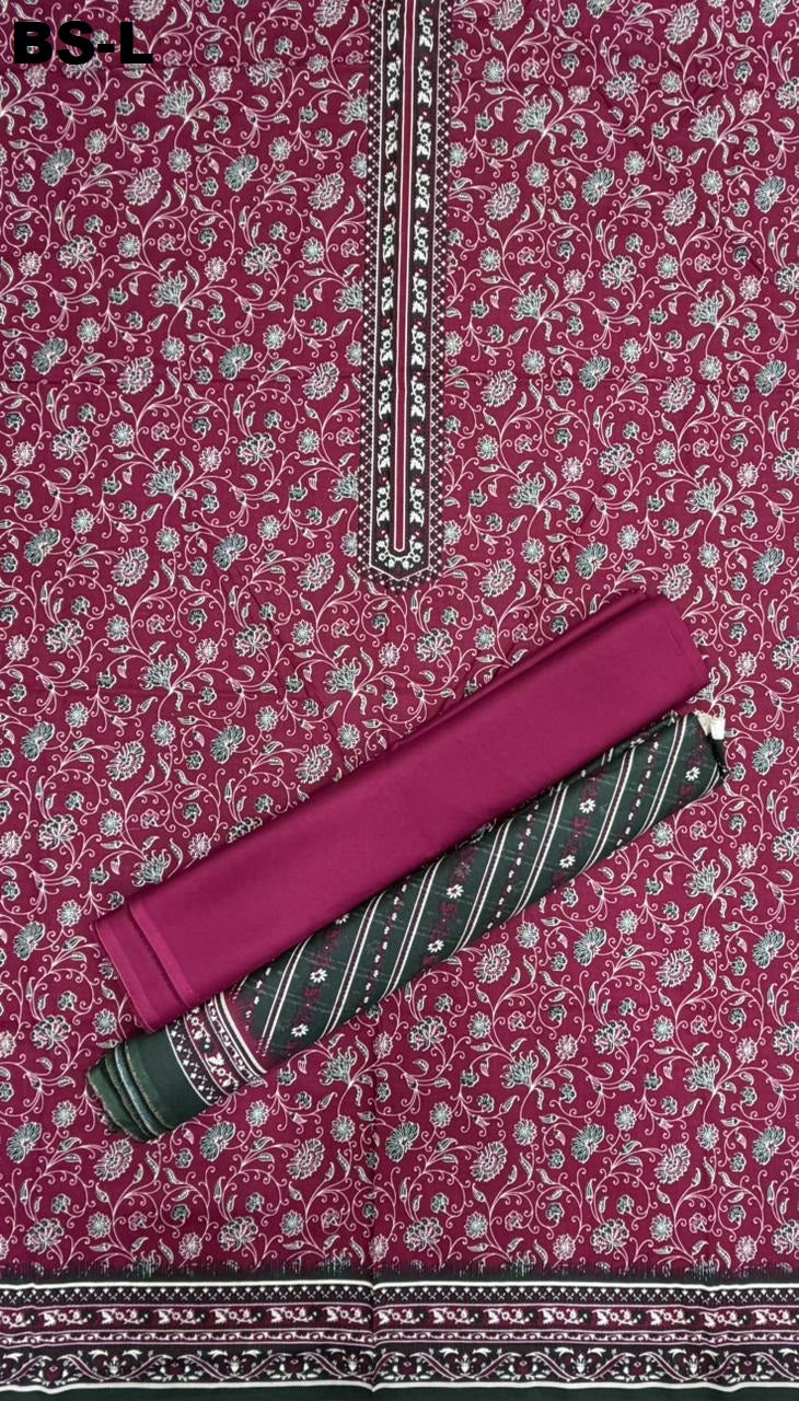 Bin Saeed | Unstitched 3 Piece Printed Lawn Collection.