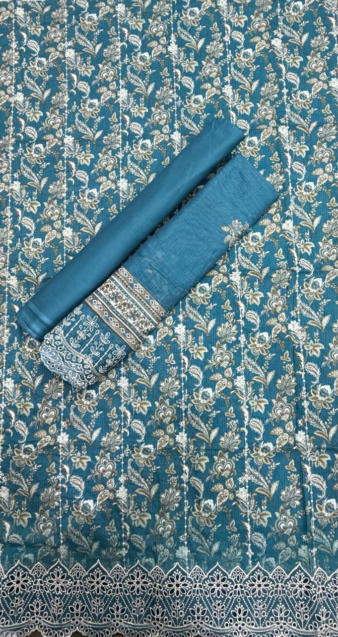 BIN SAEED | Unstitched Embroidered 3 Pc Lawn Collection