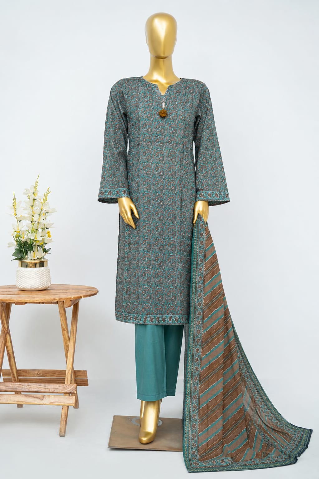 BIN SAEED | Stitched 3 Piece Printed Lawn Collection