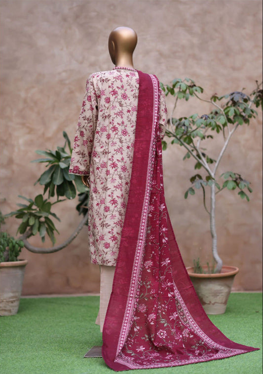 Bin Saeed | Stitched 3PC Printed Khaddar Collection